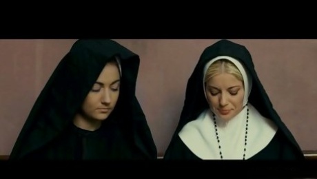 Charlotte Stokely and some horny nuns will show you how sexy they can be