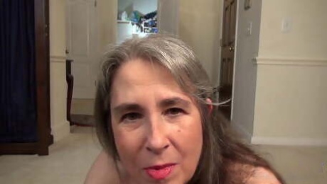 Your 50yo Busty Stepmom Grace Jacks You Off (POV)