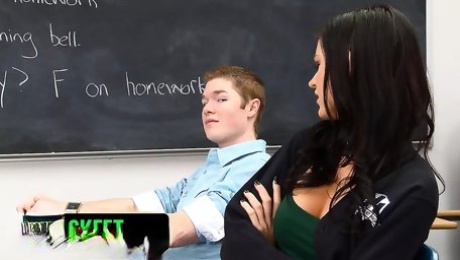 Busty Teen Kendall Karson Fucks Student Before Class Starts