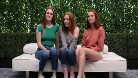 3 Redheads and One Lucky Ass Guy