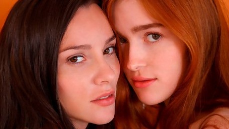 Video  Adel Morel and Jia Lissa are kissing and touching each other in the bed