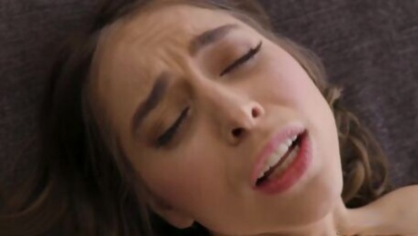 Video  Closeup cunnilingus video featuring brunette Riley Reid
